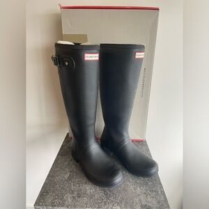Hunter women’s tall boots. Excellent condition. Size 8.